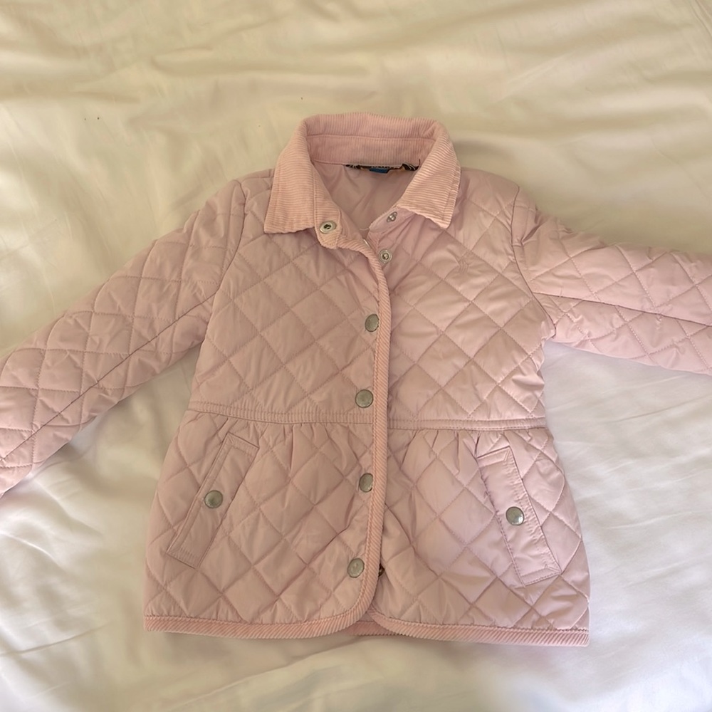 Polo Ralph Lauren Girls Quilted Pink Jacket 3T